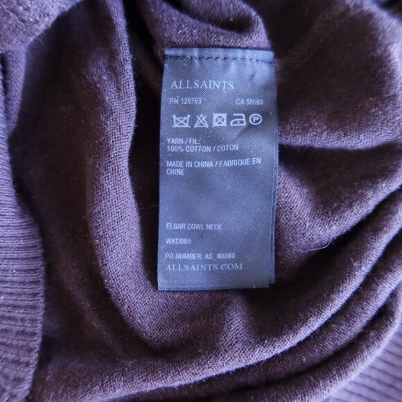 All Saints Elgar Cowl Neck Sweater - Picture 4 of 6